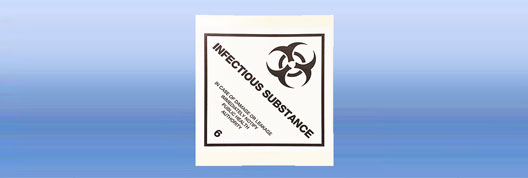 INFECTIOUS SUBSTANCE ラベル